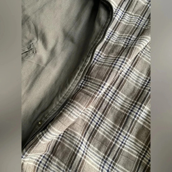 Vintage Barn Jacket Men’s XXL Croft & Barrow Chore Coat Leather Blanket Lined - Picture 5 of 8